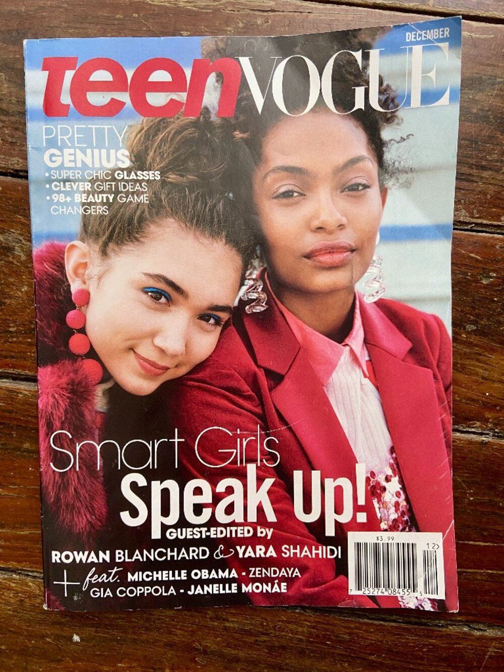 Teen Vogue Magazine December 2016 Rowan Blanchard Yara Shahidi